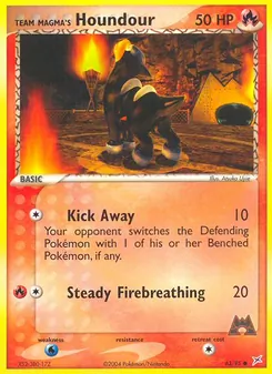 Team Magma's Houndour (EX Team Magma vs Team Aqua #63/95)
