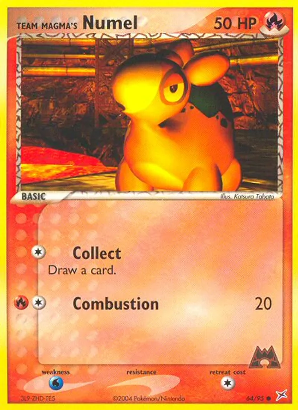 Team Magma's Numel (EX Team Magma vs Team Aqua #64/95)