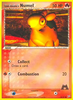 Team Magma's Numel (EX Team Magma vs Team Aqua #64/95)