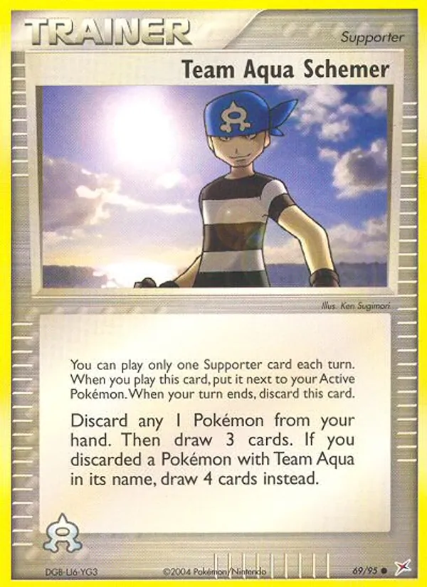 Team Aqua Schemer (EX Team Magma vs Team Aqua #69/95)