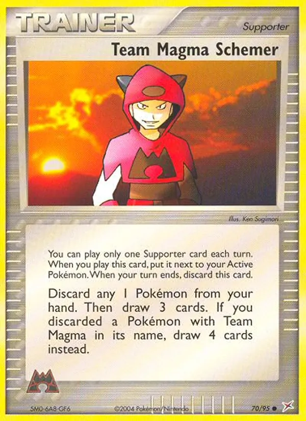 Team Magma Schemer (EX Team Magma vs Team Aqua #70/95)