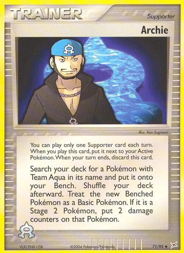Archie (EX Team Magma vs Team Aqua #71/95)