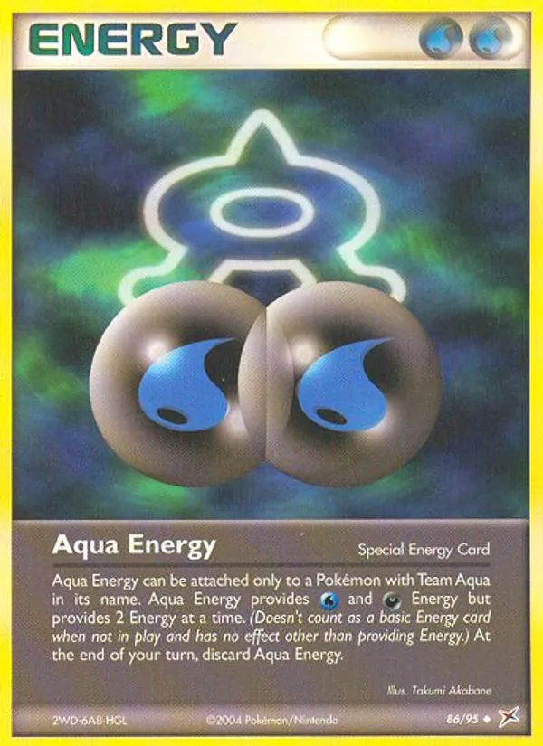 Aqua Energy (EX Team Magma vs Team Aqua #86/95)