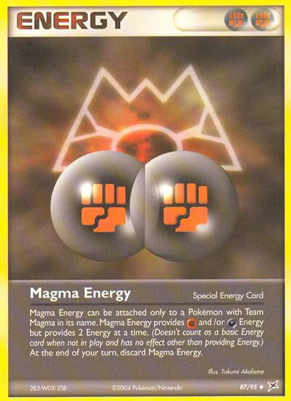 Magma Energy (EX Team Magma vs Team Aqua #87/95)