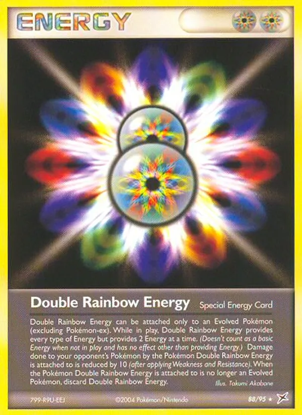 Double Rainbow Energy (EX Team Magma vs Team Aqua #88/95)