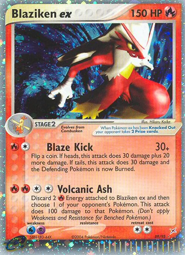 Blaziken ex (EX Team Magma vs Team Aqua #89/95)