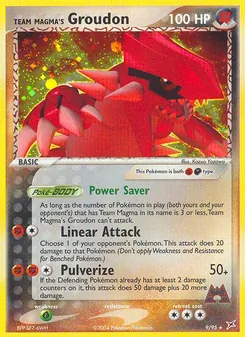 Team Magma's Groudon (EX Team Magma vs Team Aqua #9/95)