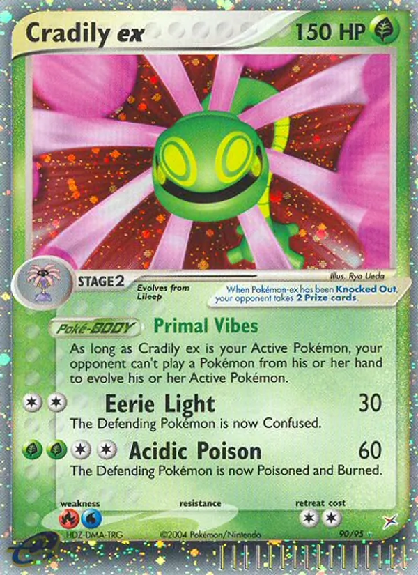 Cradily ex (EX Team Magma vs Team Aqua #90/95)