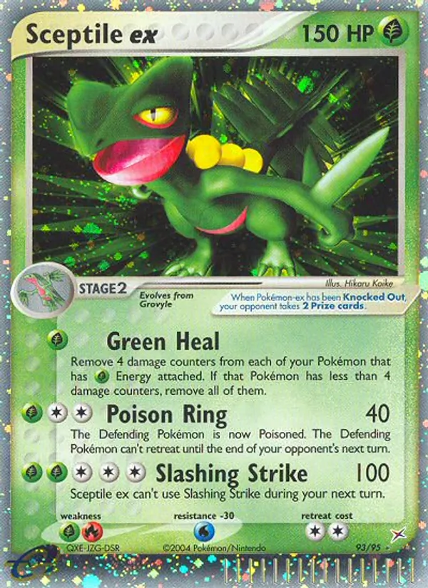 Sceptile ex (EX Team Magma vs Team Aqua #93/95)
