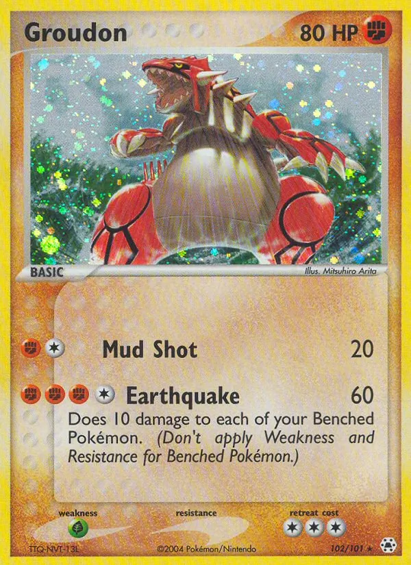 Groudon (EX Hidden Legends #102/101)