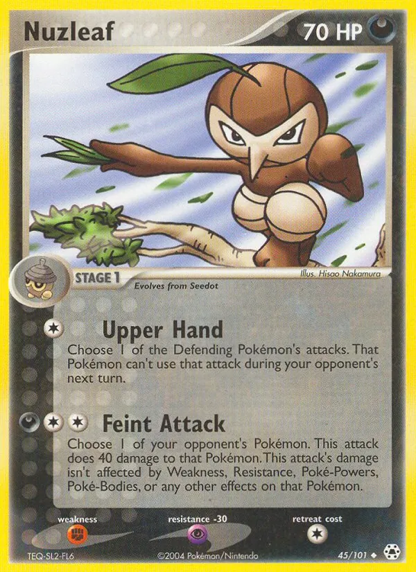 Nuzleaf (EX Hidden Legends #45/101)