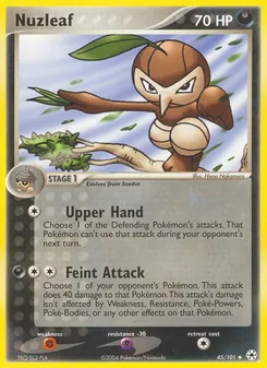 Nuzleaf (EX Hidden Legends #45/101)