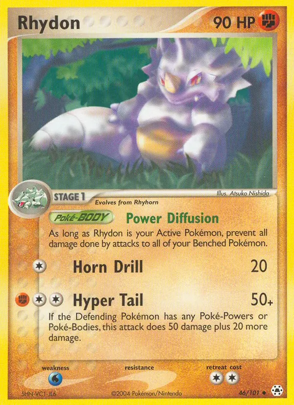 Rhydon (EX Hidden Legends #46/101)