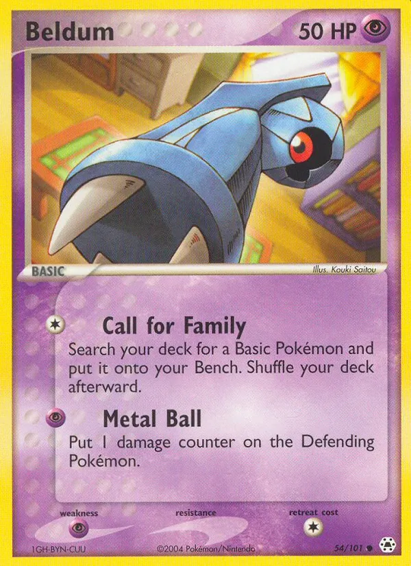 Beldum (EX Hidden Legends #54/101)