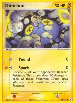 Chinchou (EX Hidden Legends #56/101)