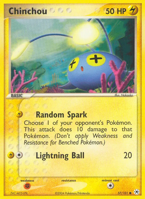 Chinchou (EX Hidden Legends #57/101)