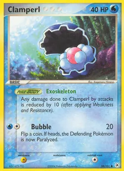 Clamperl (EX Hidden Legends #58/101)
