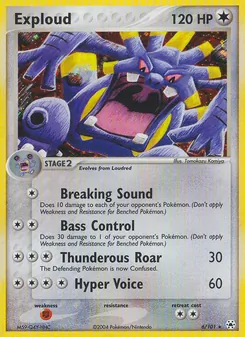 Exploud (EX Hidden Legends #6/101)