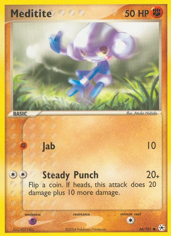 Meditite (EX Hidden Legends #66/101)