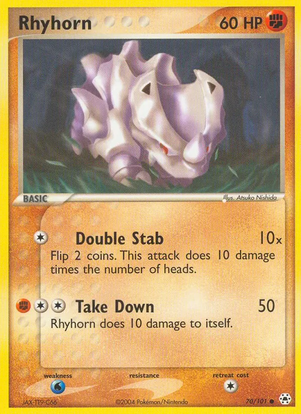 Rhyhorn (EX Hidden Legends #70/101)