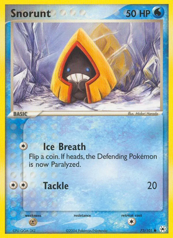 Snorunt (EX Hidden Legends #73/101)