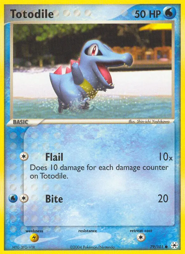 Totodile (EX Hidden Legends #79/101)
