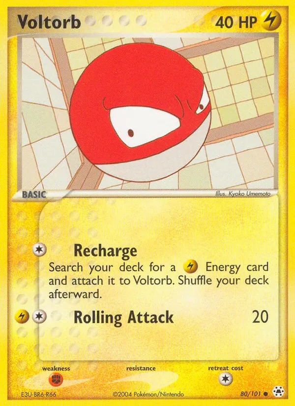 Voltorb (EX Hidden Legends #80/101)