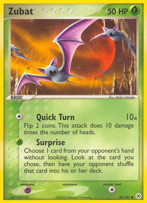 Zubat (EX Hidden Legends #83/101)