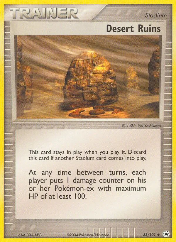 Desert Ruins (EX Hidden Legends #88/101)