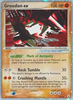 Groudon ex (EX Hidden Legends #93/101)