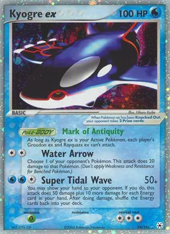 Kyogre ex (EX Hidden Legends #94/101)