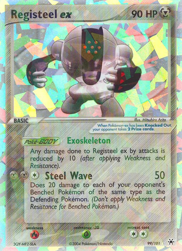 Registeel ex (EX Hidden Legends #99/101)