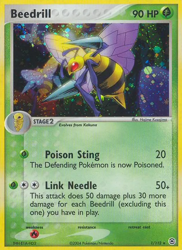 Beedrill (EX FireRed & LeafGreen #1/112)