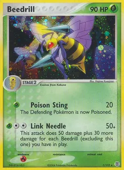 Beedrill (EX FireRed & LeafGreen #1/112)