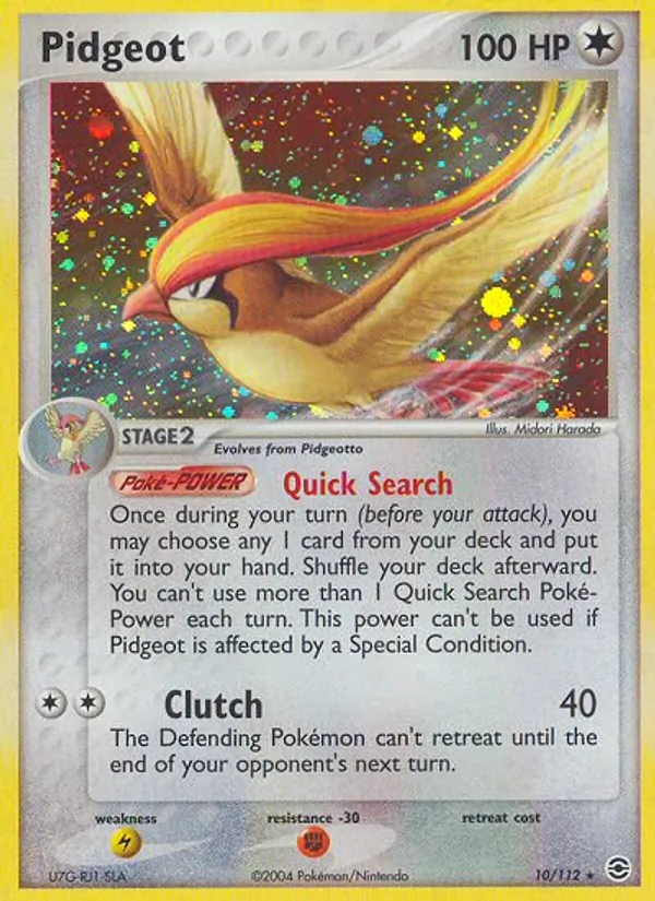 Pidgeot (EX FireRed & LeafGreen #10/112)