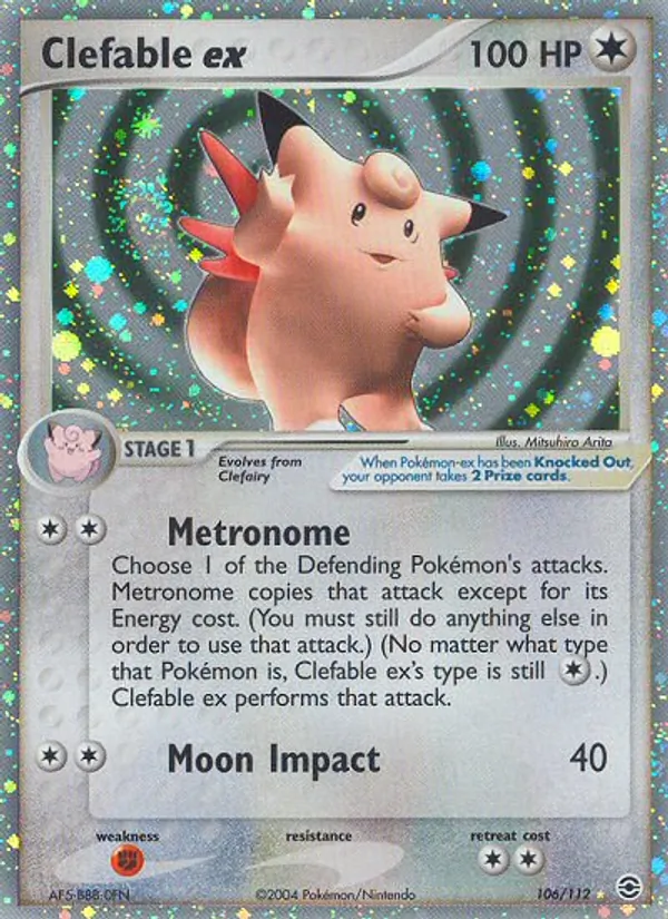 Clefable ex (EX FireRed & LeafGreen #106/112)
