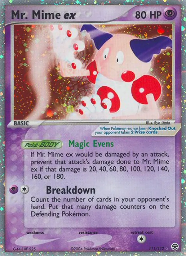 Mr. Mime ex (EX FireRed & LeafGreen #111/112)
