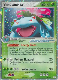 Venusaur ex (EX FireRed & LeafGreen #112/112)