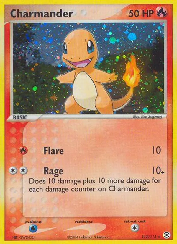 Charmander (EX FireRed & LeafGreen #113/112)