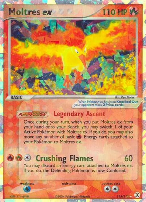 Moltres ex (EX FireRed & LeafGreen #115/112)