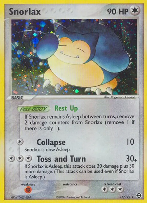Snorlax (EX FireRed & LeafGreen #15/112)