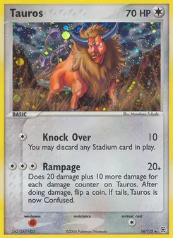 Tauros (EX FireRed & LeafGreen #16/112)