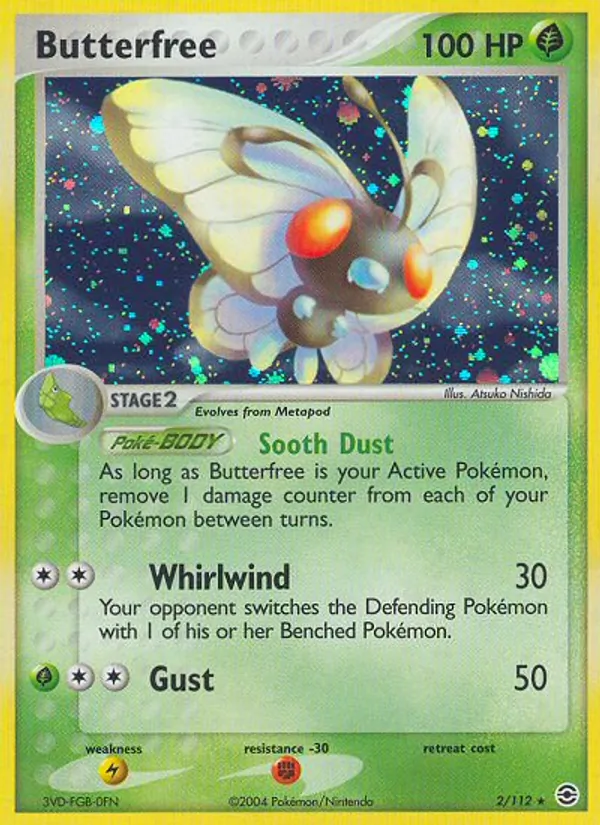 Butterfree (EX FireRed & LeafGreen #2/112)