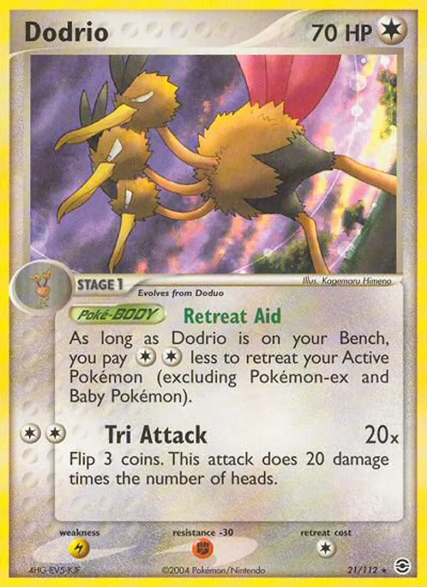 Dodrio (EX FireRed & LeafGreen #21/112)