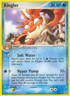 Kingler (EX FireRed & LeafGreen #26/112)