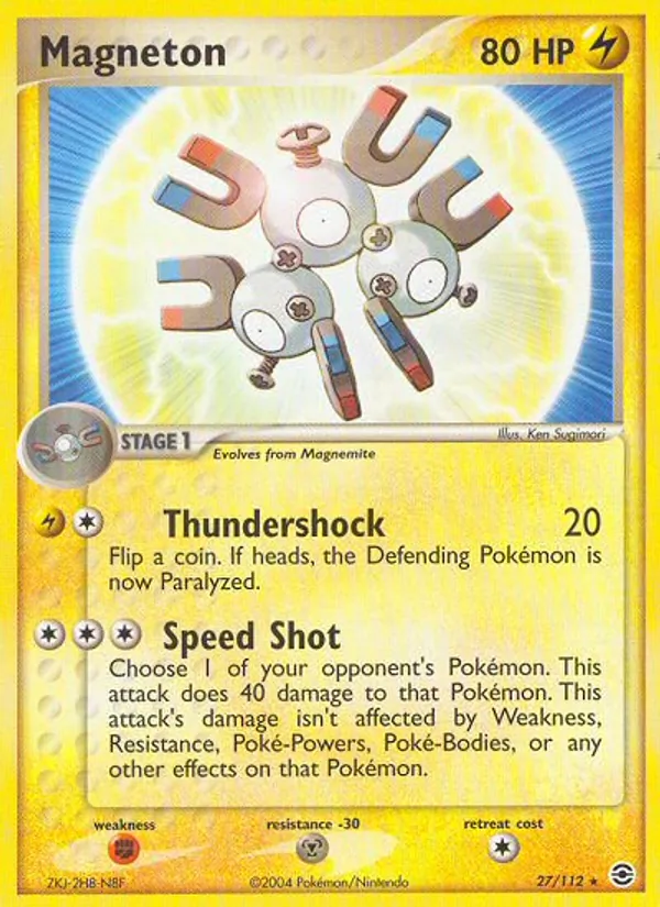 Magneton (EX FireRed & LeafGreen #27/112)