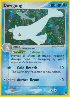 Dewgong (EX FireRed & LeafGreen #3/112)