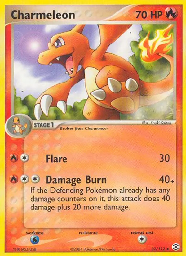 Charmeleon (EX FireRed & LeafGreen #31/112)