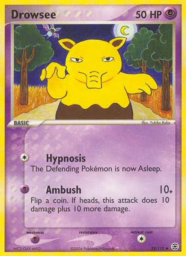 Drowzee (EX FireRed & LeafGreen #32/112)