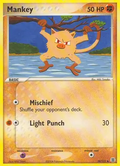 Mankey (EX FireRed & LeafGreen #38/112)